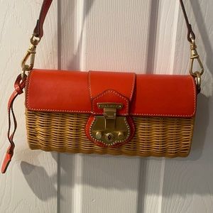 Orange Shoulder Bag or clutch